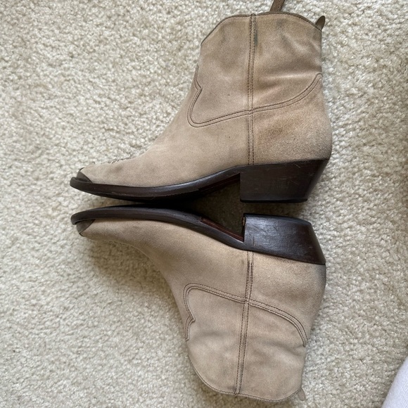 Golden Goose Young Suede Cowboy Boots Size EU37/US 6.5 - Picture 4 of 9